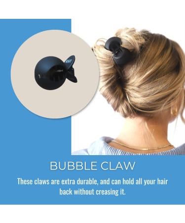KAXI Bubble Hair Clip Claw - Nonslip Durable Hair Accessory for Thick Hair (Dark Brown) - Buy Online on GoSupps.com