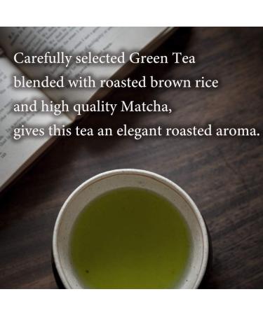 Matcha Genmaicha Green Tea Loose leaf/Teabags from Japan | Japanese Tea KIMIKURA (2.5gx50Teabags) - Buy Online on GoSupps.com