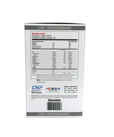 CNP Pro Dessert Instant Protein Pudding - Chocolate Flavor | 25g Protein | Zero Sugar | 10 Servings - Buy Online on GoSupps.com