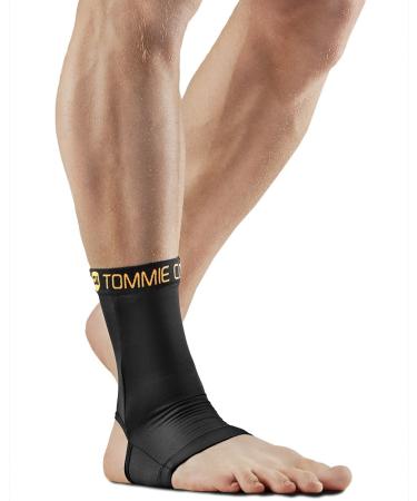 Tommie Copper Ankle Sleeve Black X-Large