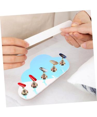 minkissy 1 Set Nail Tools Nail Holder for Painting Nails False Nails Display Holder Nails Tips Display Stand Press on Fake Nails Stand Press on Nails Holder Bracket Acrylic Symphony - Buy Online on GoSupps.com