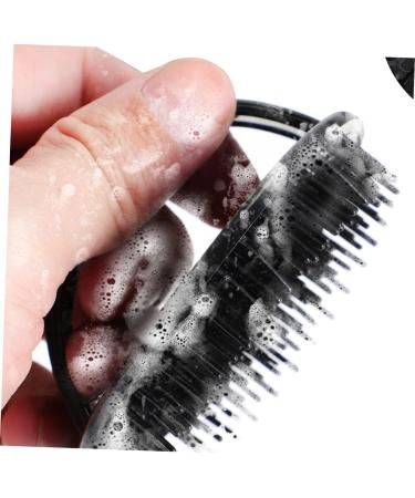 Anneome 4-Piece Silicone Scalp Massage Shampoo Brush Set Perfect for Relaxing Showers & Scalp Care | International Shipping Available - Buy Online on GoSupps.com