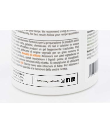 Mr.P Kappa Carrageenan 250g Powder - Vegan Gelling Agent, Halal/Kosher, Gluten-Free - Recyclable Pot - Pack of 1 - Buy Online on GoSupps.com