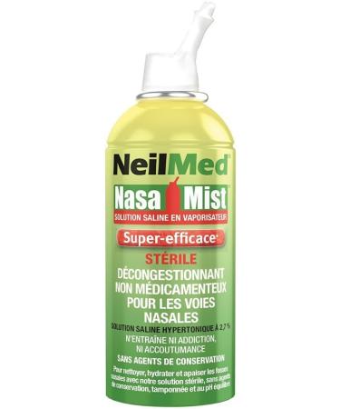 NeilMed NasaMist Hypertonic Saline Spray - Clear Sinus Congestion - Buy Online on GoSupps.com