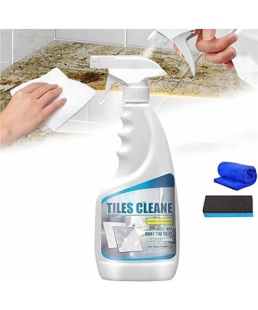 Tile Cleaner 2024 New Tile Grout Cleaner Sprayer Ceramic Floor Tile Cleaner Ultimate Grout Cleaner for Tile Floors Multifunction Bathroom Descaler Cleaner Sprayer for Cleaning Tiles and Joints (1PC)
