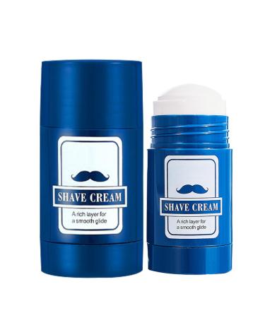 Cr me Raser pour Hommes Cr me Raser Visage 40g Baume 2 en 1 Doux en Stick pour Soin Barbe et pilation