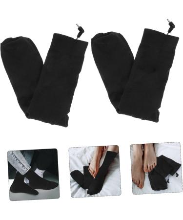Buy ToddMomy Heated Winter Socks - Stylish Cotton Electric Stockings | Warm Double Layer Chic Heating Socks for Cold Weather - Buy Online on GoSupps.com