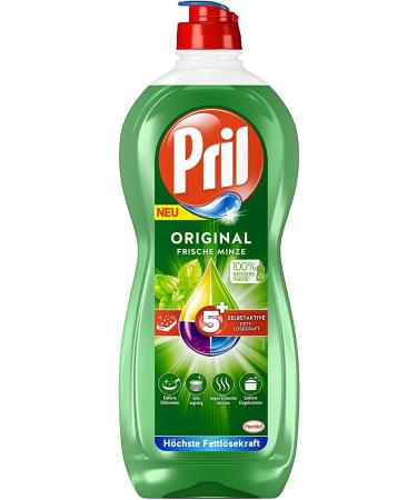 Buy Pril 5 Plus Original Fresh Mint Hand Dishwashing Liquid (3 x 675 ml) - Self-Active Grease Dissolver for International Shipping - Buy Online on GoSupps.com