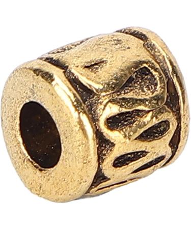 Dreadlocks Hair Beads Hair Braiding Rings Unique Pattern for DIY Jewelry for Daily Wear - Buy Online on GoSupps.com