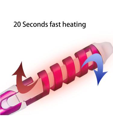 Mini Spiral Hair Curler AntiScald Wavy Hair Styling Tools Perming And Hair Curling Wand Multifunctional Curling Iron For Straight Hair Curly Hair Straightening Hair (US Plug) - Buy Online on GoSupps.com