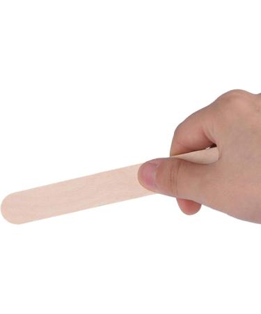 Mavis Laven 100Pcs Wood Waxing Spatula Spatula Disposable Tongue Depressor Body Hair Removal Craft Sticks Waxing Stick - Buy Online on GoSupps.com
