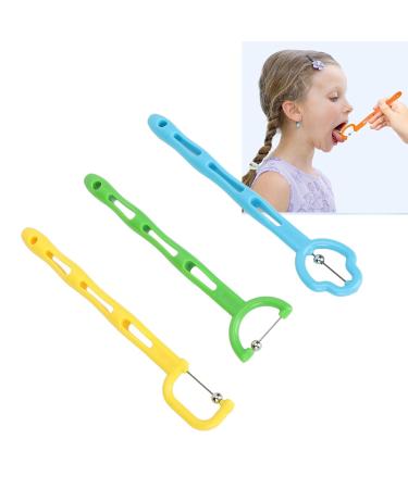 Tongue Tip Exerciser Set - 3-Piece Mouth Muscle Trainer for Children & Adults | Improve Tongue Mobility & Strengthen Oral Skills - Buy Online on GoSupps.com