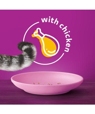 WHISKAS Meaty Selections Adult Dry Cat Food With Real Chicken 2kg bag - Buy Online on GoSupps.com