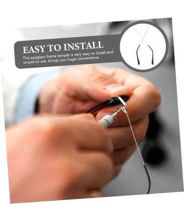 Outanaya Universal Sunglasses Arm Covers - Brass & Plastic Frame Replacement - 14x0.5x0.4cm - International Shipping Available - Buy Online on GoSupps.com