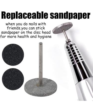 Buy Sanding Disc Nail Drill Bits - Electric Foot File & Pedicure Supplies for Nail Salon | Cuticle & Callus Remover - Buy Online on GoSupps.com