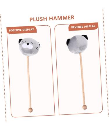 Soft Plush Back Massager Stick - Animal Design | Acupuncture Massage Tool for Muscle Relief & Relaxation - Buy Online on GoSupps.com