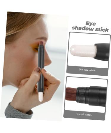 OHPHCALL Eyeshadow Eye Shadow for Makeup Eye Shadow Stick Eye for Makeup Set Make up Eyeliner Brush 1 count (Pack of 1) Silver - Buy Online on GoSupps.com