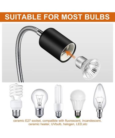 Shengruili Turtle Heat Lamp - 25W & 50W Reptile Terrarium Lighting for Turtles & Reptiles - Buy Online on GoSupps.com