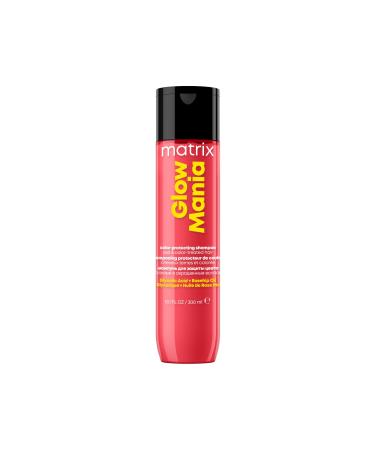 Matrix Shampoo for coloured and extinguished hair bright and protected colour colour protective formulated with glycolic acid and rosehip oil sulphate-free Glow Mania