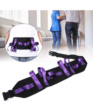 Disabled Waist Support Belt - Purple Traction Aid for Elderly Patient Care & Secure Transfers - Buy Online on GoSupps.com