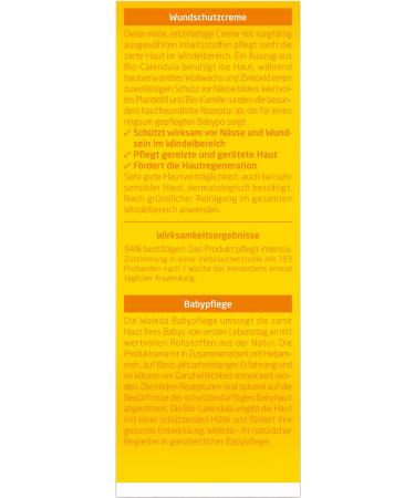 Weleda Bio Baby Gift Set | Natural Baby Care Cosmetics | Calendula Diaper Cream & Waschola Shower Gel | Perfect Daily Care for Babies & Toddlers - Buy Online on GoSupps.com