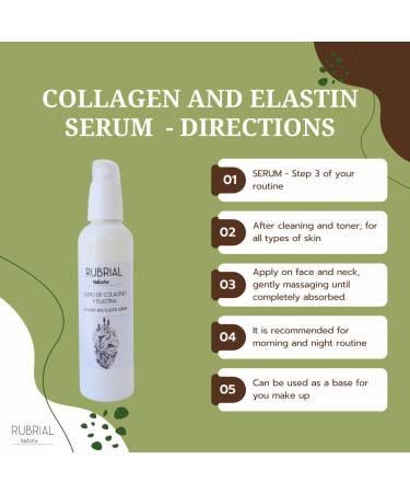 Collagen & Elastin Serum - Anti-Aging Hydration Firming and Lifting for Youthful Skin | Natural & Cruelty-Free | 4.2oz - Buy Online on GoSupps.com
