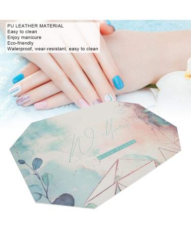 Using Fine Design Manicure Hand Pillow Pad Nail Art Hand Pillow Pad Waterproof Woman for Home(Octagonal graffiti mat) - Buy Online on GoSupps.com