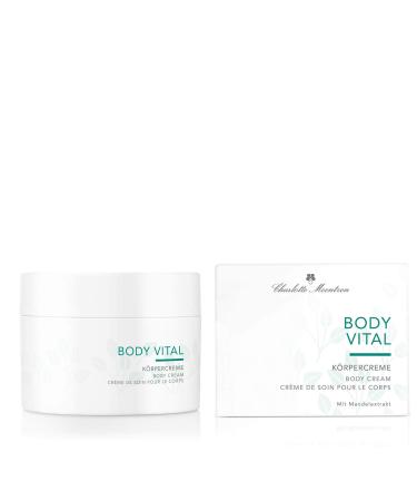 Charlotte Meentzen Body Vital Cream 250ml - Rejuvenating Body Moisturizer for All Skin Types - International Shipping Available - Buy Online on GoSupps.com