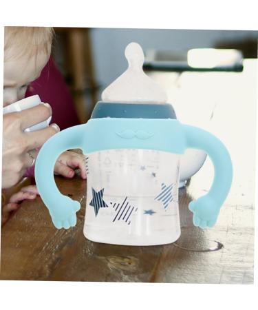 Abaodam 4 Pcs Bottle Handle Bottle Accessories Milk Bottle Accessories Grip Feeder 14.00X5.00X5.00CMx2pcs Sky-bluex2pcs - Buy Online on GoSupps.com