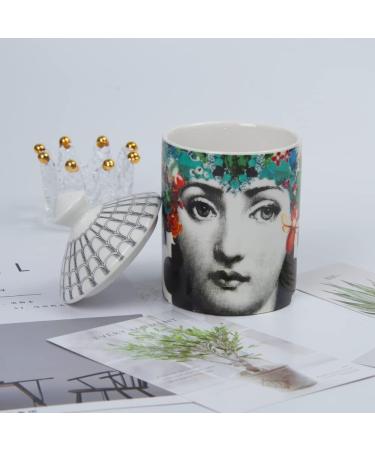 Lina Cavalieri Aromatherapy Candle Glass & Home Decor - Multi-Functional Beauty Ceramic Holder & Mini Vase | International Shipping Available - Buy Online on GoSupps.com