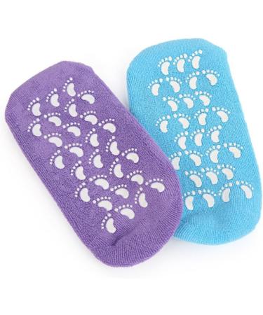 minkissy 1 Pair Purple Socks Slip Proof Socks Spa Cotton Socks Moisturizing Socks Women's Pumps Women's Socks & Hosiery Gel Socks Moisturizing Cotton Socks Spa Socks Whitening Cotton Sock - Buy Online on GoSupps.com