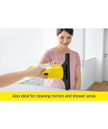 Karcher WV 1 Plus Window Vacuum Squeegee - 10 Blade for Showers, Mirrors, Glass & Countertops - Buy Online on GoSupps.com