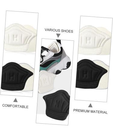 FRCOLOR 6 Pairs Black Heels & Sneaker Heel Pads for Women & Men - Closed Toe Protection & Comfort Foot Pads - Buy Online on GoSupps.com