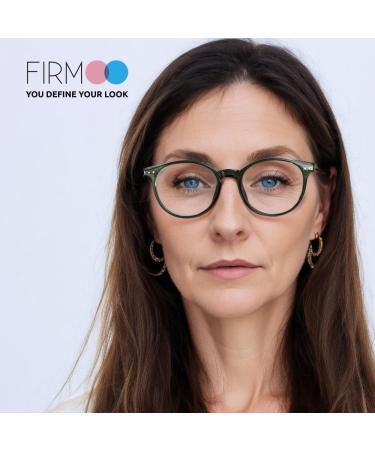 Shop Firmoo 1.75x Blue Light Filter Reading Glasses - Anti-UV & Anti-Blue Light Glasses for Men & Women - Green - Perfect for Screens & Gaming - Buy Online on GoSupps.com