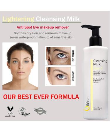 3-in-1 Moisturiser Milk Cleanser & Anti-Spot Makeup Remover | 3x200ml | Vegan Paraben-Free | For Sensitive/Dry Skin - Buy Online on GoSupps.com