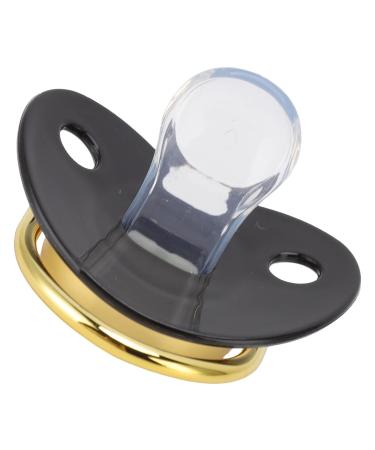 Buy BPA-Free Silicone Baby Pacifier with Clips | Soft & Lightweight | Ideal for 6-18 Months - Black Bling Design - Buy Online on GoSupps.com