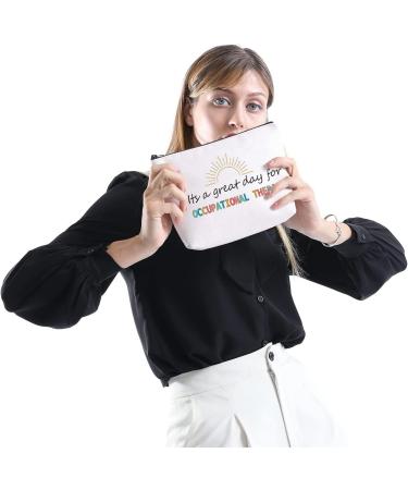 Fashionable Cosmetic Bag for OT Students | Perfect Gift for Occupational Therapy | Zippered Design - Buy Online on GoSupps.com