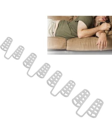 Brrnoo Anti Snoring Nose Clip - 4pcs Transparent Silicone Nasal Clips - Buy Online on GoSupps.com