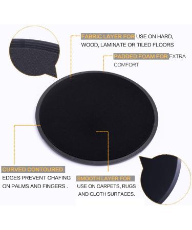 Core Sliders for Full Body Exercise | Double-Sided Gliding Discs for Carpet & Parquet | Effective Core Training & Home Workouts - Buy Online on GoSupps.com