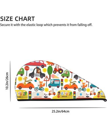 Quick-Dry Hair Towel Wrap - Towel Turban with Button for Fast Drying | Hair Care Essential for All Hair Types - Buy Online on GoSupps.com