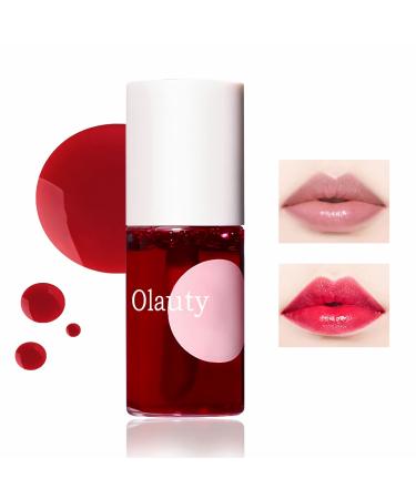 Lip Tint Stain Set  Matte Velvet Lip Tint Watery Lip Stain  Lip & Cheek Tint Moisturizing Mini Liquid Lipstick  Plump Lip Gloss Long-lasting Waterproof Korean Lip Tint Non-Sticky Tinta De Labios (02 STRAWBERRY)