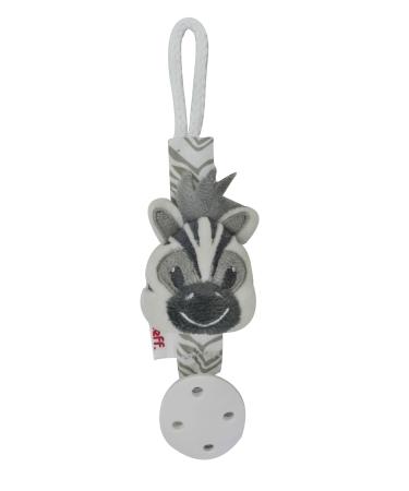 Steff Zebra - pacifier chain