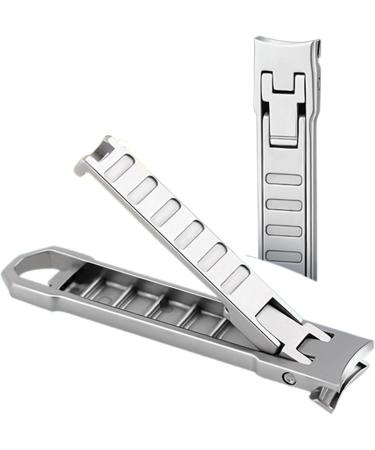 SUICRA Nail Clippers Fingernail Clipper Toenail Ultra-Thin Nail Clippers Collapsible Portable Travel Fingernail Keychain Nail Scissors Cutter Manicure Tools - Buy Online on GoSupps.com