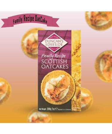 Duncan's Deeside Shortbread OatCake Box Pick N Mix - Create Custom OatCakes Combo with 6 Flavours | Family Recipe All Butter Chocolate Chip Olive Oil Wheat Free-Recipe - Pack of 6 X 200g - Buy Online on GoSupps.com