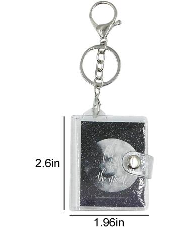 AIBEARTY 5 PCS 16 Pockets Mini Photos Album 1 Inch 2 Inch Insert Photo Card Holder Picture Frame Keychain Storage Book with Keyring Birthday Anniversary Wedding Memory Gifts  2 inch C - Buy Online on GoSupps.com