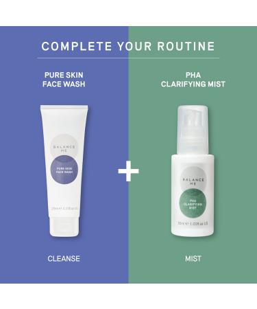Balance Me Pure Skin Face Wash 4.23 Fl Oz - Gentle Daily Cleanser for Clear and Healthy Skin - Buy Online on GoSupps.com