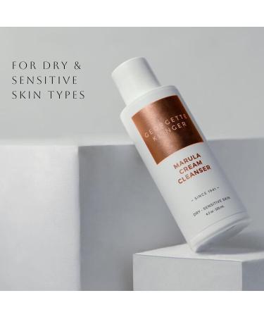 Georgette Klinger Marula Cream Cleanser - Moisturizing Hydrating Nourishes Dryness Gentle Daily Face Wash Removes Makeup Dirt Free Radicals for Normal Dry Sensitive Skin - 4.2 oz 4.2 Ounce (Pack of 1) - Buy Online on GoSupps.com
