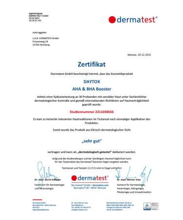 Daytox Face Peeling Booster - 10% Glycolic & 2% Salicylic Acid for Acne & Blackheads | All Skin Types - 20ml Moisturizing Drops - Buy Online on GoSupps.com