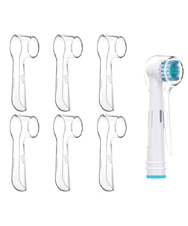Gaming toothbrush cap 6 pieces of toothbrush protective cover plastic toothbrush protection protective cover toothbrush head cover toothbrush protective cover