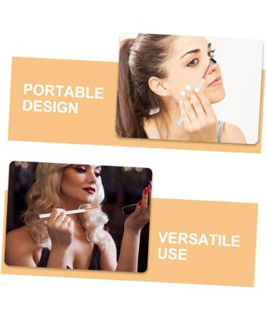 HONMEET Fish Tail Brush Blush Brush Nose Shadow Brush Women Makeup Brush Powder Makeup Brush Foundation Brush Brushes for Nose Makeup Brush for Nose Contour Cosmetic White Highlight Miss 18.50X1.00X1.00CM White - Buy Online on GoSupps.com